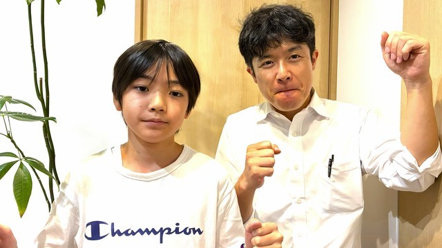 中学生と担当講師