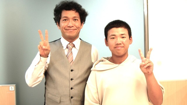 中学生と担当講師