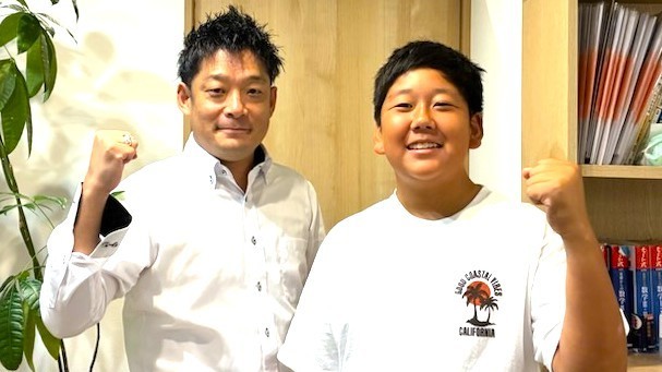 中学生と担当講師