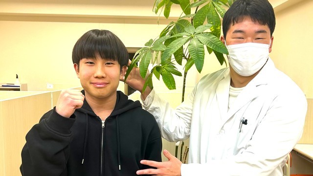 中学生と担当講師